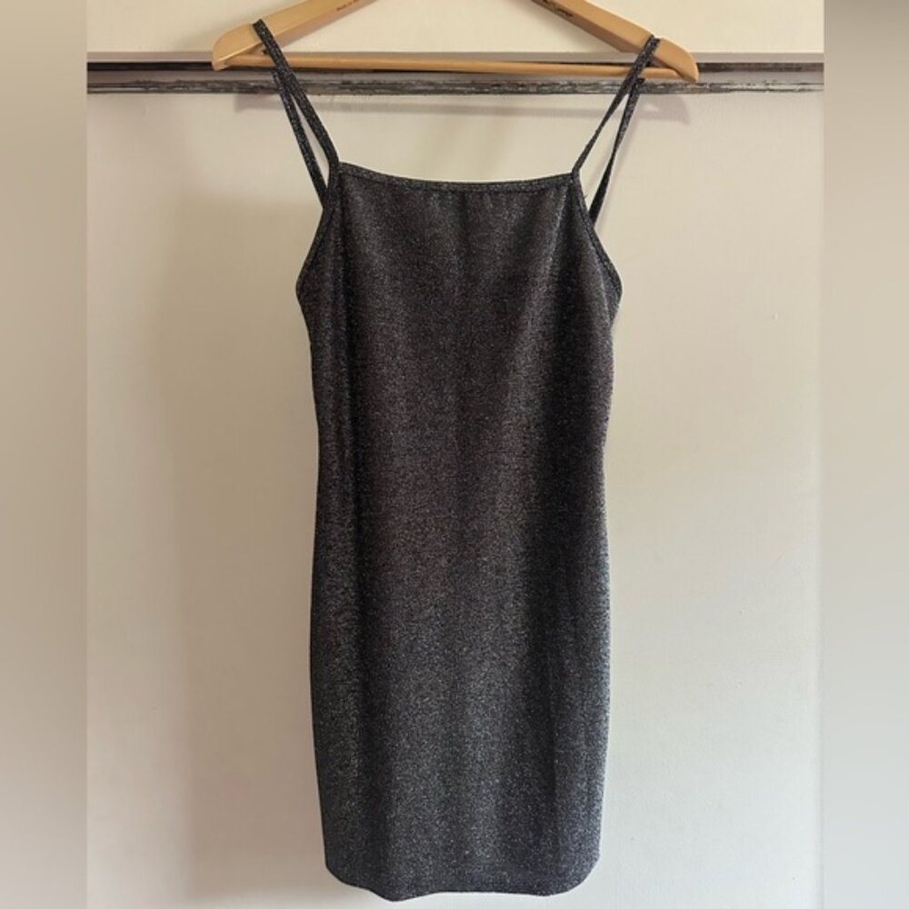 Glittery Black Dress Size M